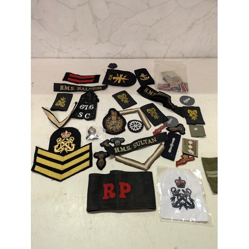 193 - a selection of military patches