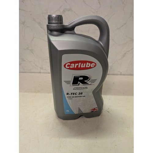 424 - carlube 5l rtec 38 20w 50 motor oil