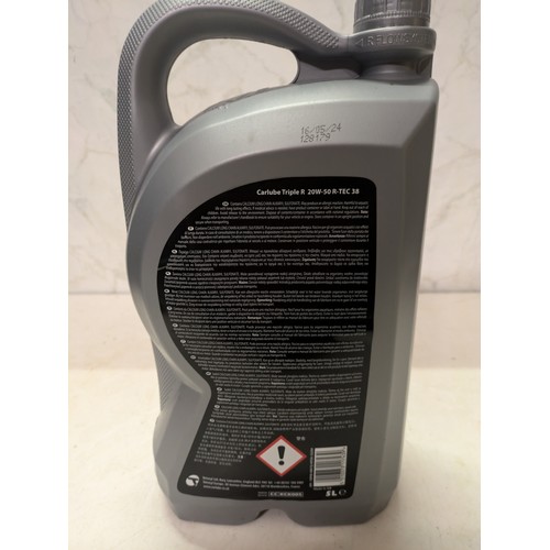 424 - carlube 5l rtec 38 20w 50 motor oil