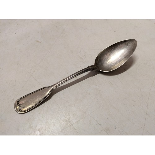 176 - An Antique German .800 Fine Silver Spoon