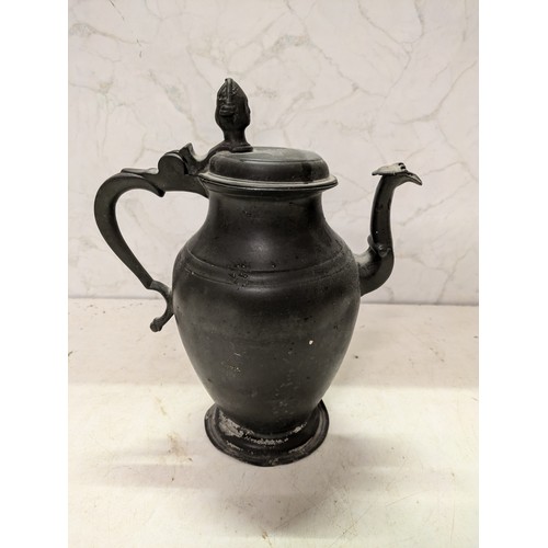 228 - A Rare 18th Century Altiprobe Pewter Jug