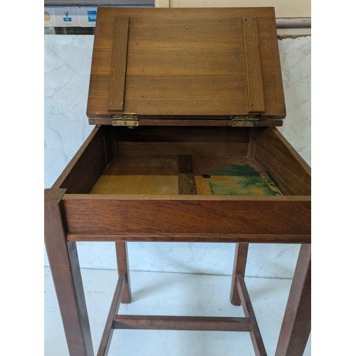 113 - a vintage school desk