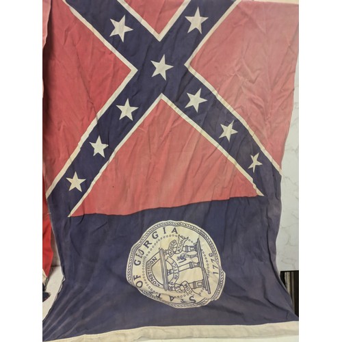 204 - a pair of Confederate flags