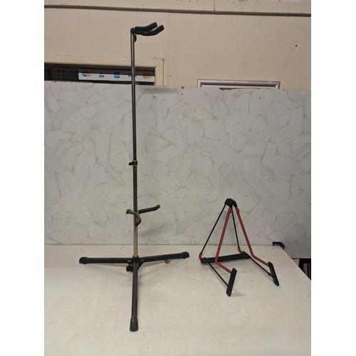 526 - a pair of guitar stands