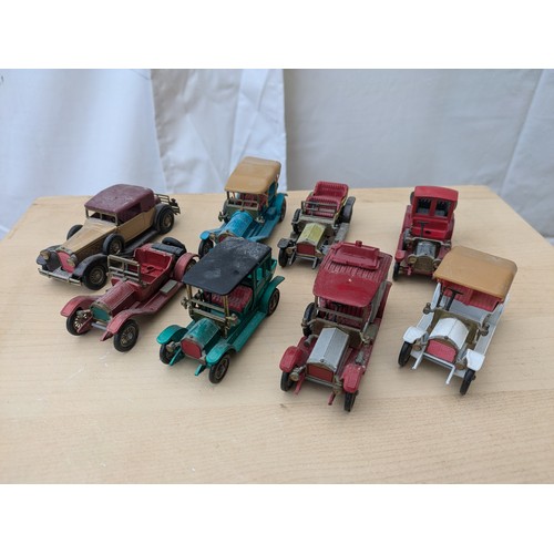 464 - a selection of toy cars