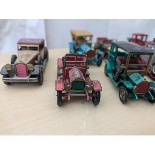 464 - a selection of toy cars