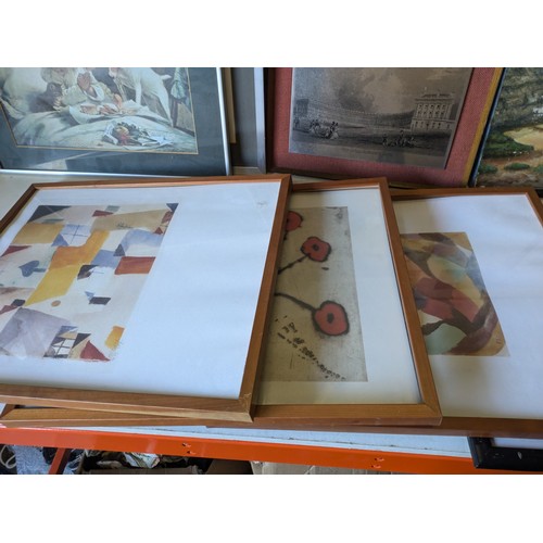 462 - a selection of various prints including Picasso