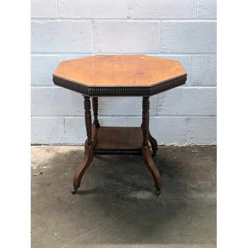 92 - A Vintage Octagonal Coffee Table