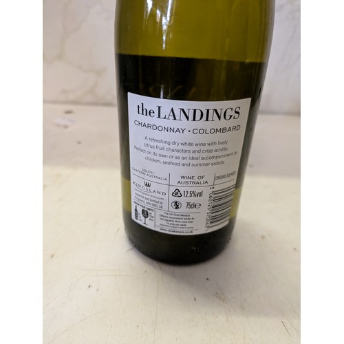 402 - a bottle of the landings 2019 Chardonnay colombard