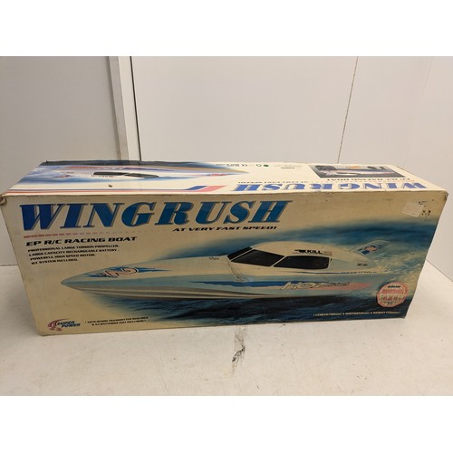 223 - Wingrush Ep Rc Racing Boat In Box