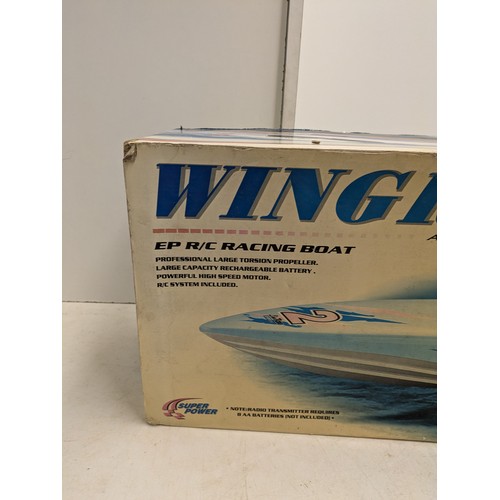 223 - Wingrush Ep Rc Racing Boat In Box