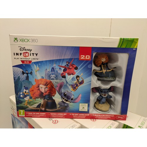 238 - A Selection Of 4 Xbox 360 Disney Infinity 2.0 Combo Boxes