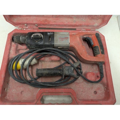 358 - Milwaukee Model Pph 26 De Hammer Drill In Case