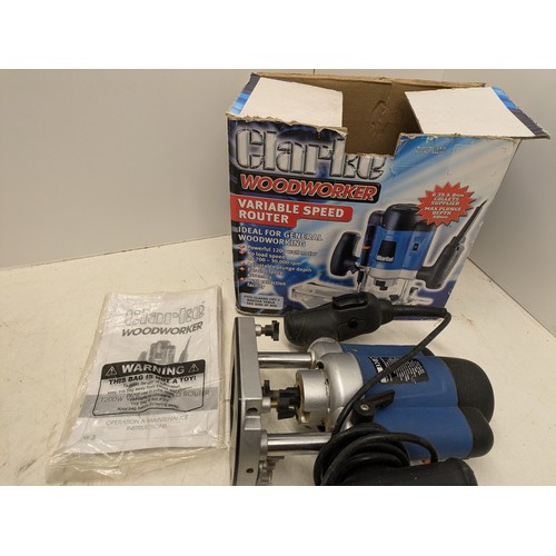 354 - Clarke Woodworker Variable Speed Router