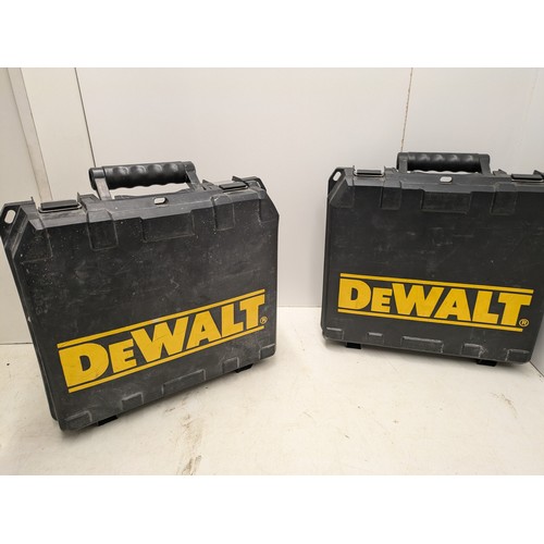 360 - A Dewalt Dw340 Heat Gun In Case And A Dewalt Dw411 Palm Sander In Case