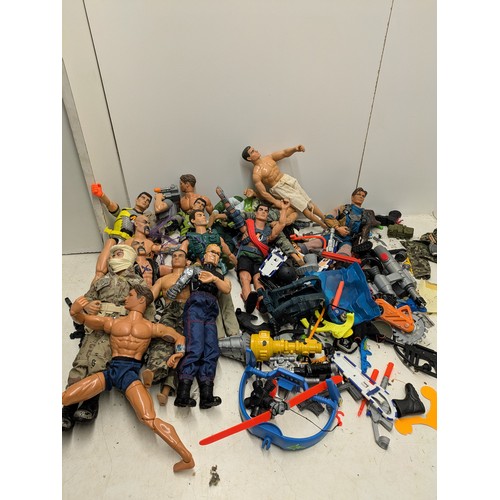 455 - A Selection Of Action Man Figures