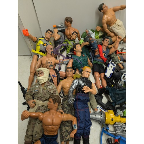 455 - A Selection Of Action Man Figures