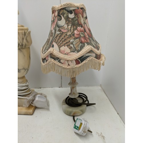 465 - A Selection Of 4 Table Lamps