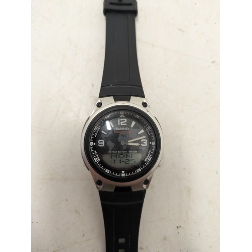 464 - Casio Telemo 30 World Time Wristwatch