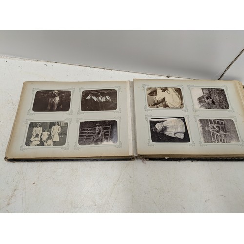 160 - 3 Photo Albums Containing Pictures From The Early To Mid 1900s