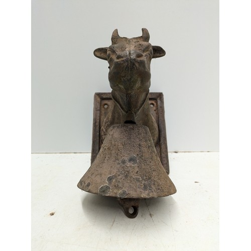 156 - A Vintage Cow Door Bell