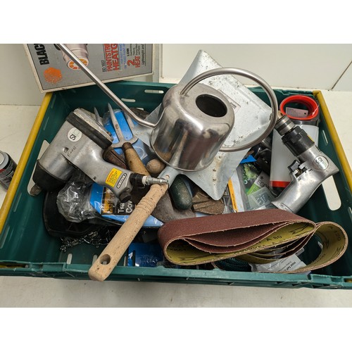 361 - A Selection Of Various Tools And Equipment Including Air Tools