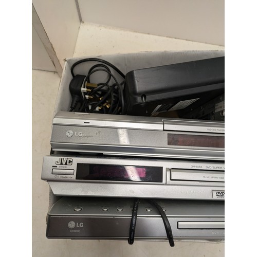 258 - 5X Dvd Players & Remotes