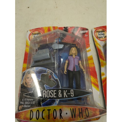 254 - A Pair Of Doctor Who Figures In Boxes