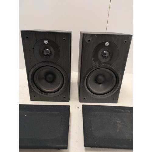 248 - A Pair Of Mordant Short M10 8 Ohm 80 Watt Speakers