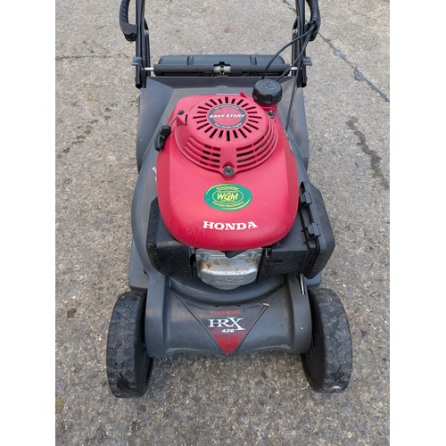 44 - Honda Hrz 426 Petrol Lawn Mower