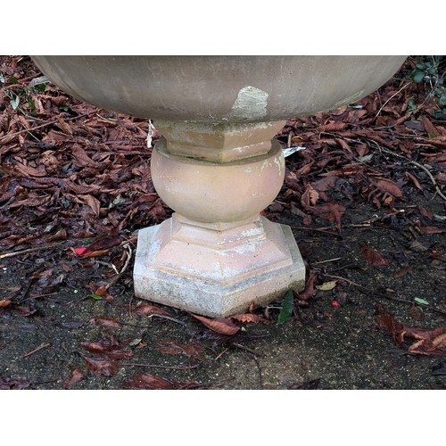 36 - A Large Concrete 3 Tier Water Fountain Feature