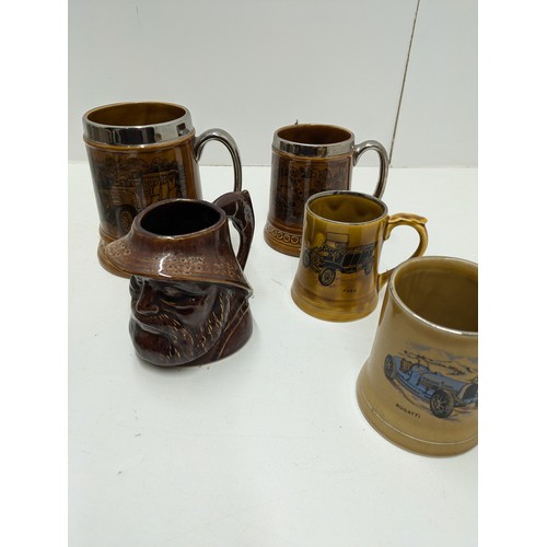 555 - A Selection Of Various Cider Mugs