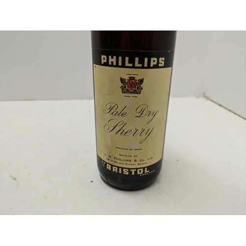 519 - A Bottle Of Phillips Pale Dry Sherry 75Cl