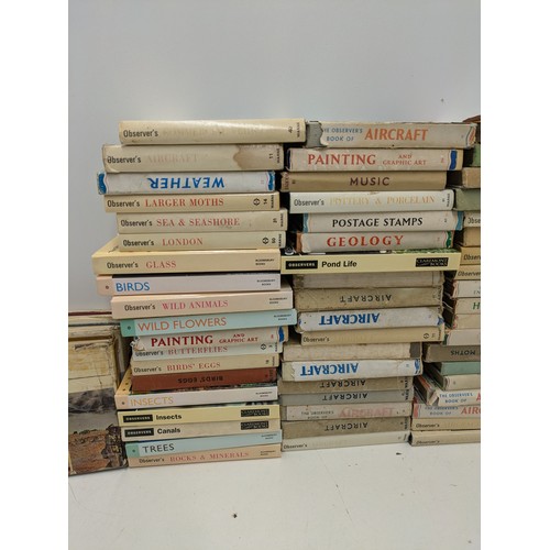 493 - A Large Selection Of 'The Observer's' Books Of Various Subjects