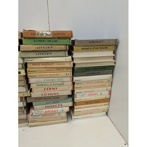 493 - A Large Selection Of 'The Observer's' Books Of Various Subjects