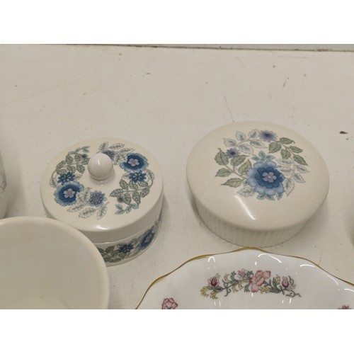 170 - A Large Selection Of Wedgewood Clementine Bone China