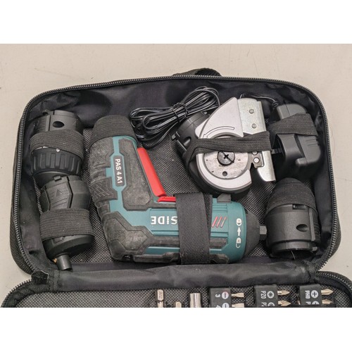 364 - Parkside Pad 4 A1 Mini Cordless Drill In Case - Working