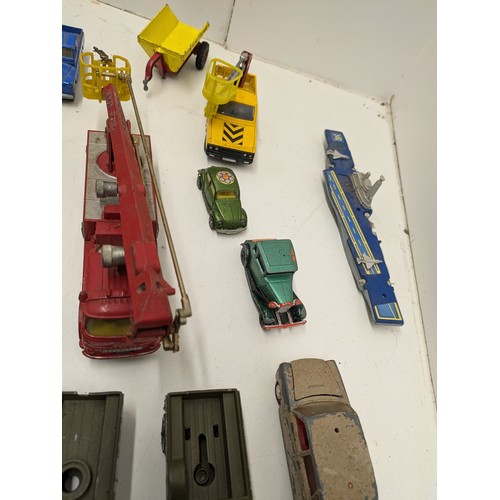 489 - A Selection Of Vintage Die Cast Model Vehicles Including Corgi And Matchbox