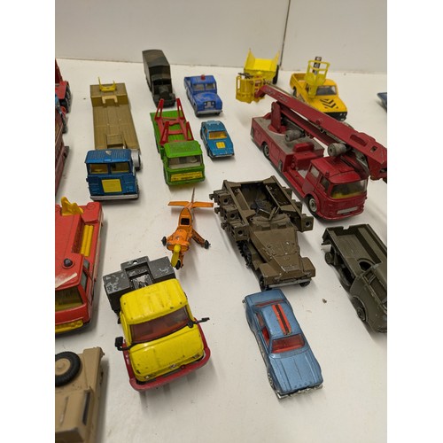 489 - A Selection Of Vintage Die Cast Model Vehicles Including Corgi And Matchbox