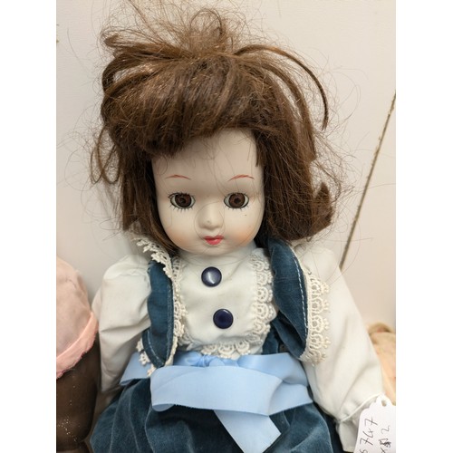 510 - A Selection Of Vintage Dolls