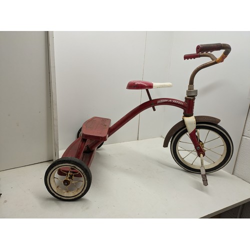 58 - A Retro Rapid Flyer Children's Tricycle