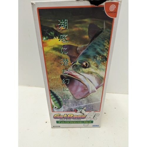 300 - An Official Sega 'Get Bass' Bass Fishing Controller For The Dreamcast