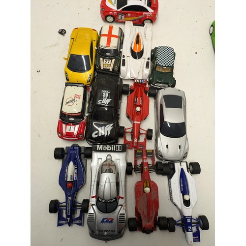 297 - A Selection Of Vintage Hornby Slot Cars