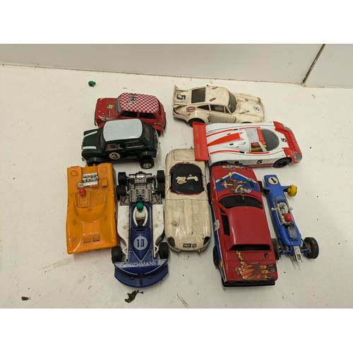 293 - A Selection Of Vintage Scalextric Cars