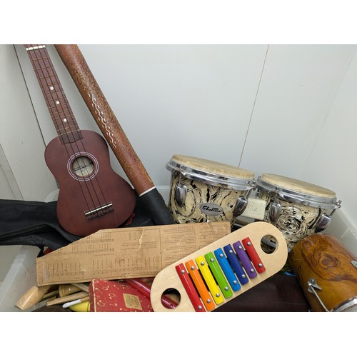 552 - A Large Selection Of Musical Instruments