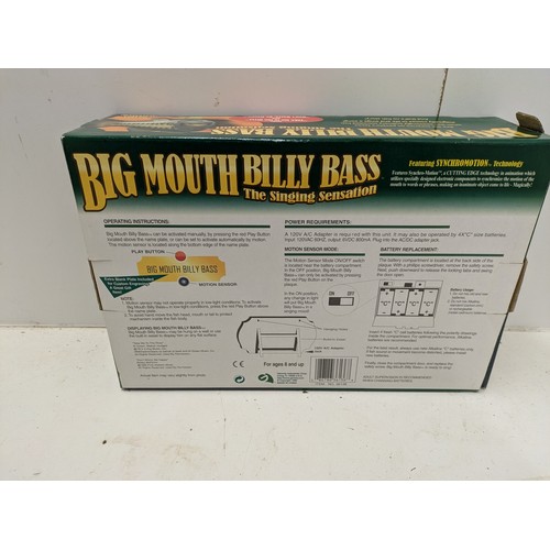 479 - A Big Mouth Billy Bass In Original Box