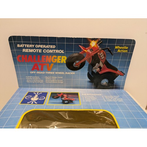 268 - A Challenger Atv Motorized Off Road Three Wheel Racer In Box