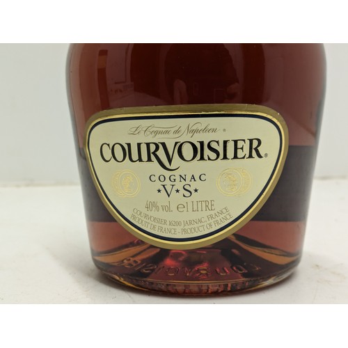 474 - A 1 Litre Bottle Of Corvoisier Cognac