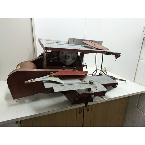 355 - The Coronet Consort Saw Bench And Sander 240V