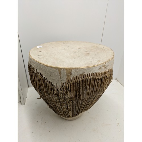 483 - A Cowhide Lap Drum